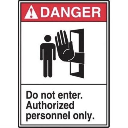 Accuform ANSI DANGER SAFETY SIGN DO NOT MRDM102VP MRDM102VP